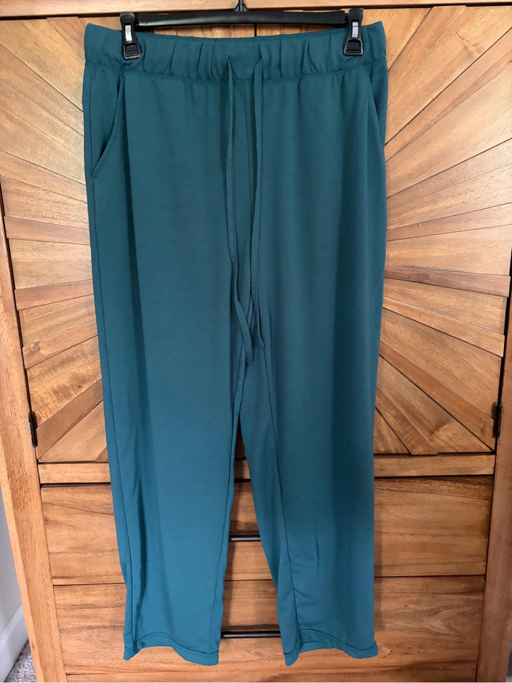 Cuddl Duds Teal Green Lounge Pants